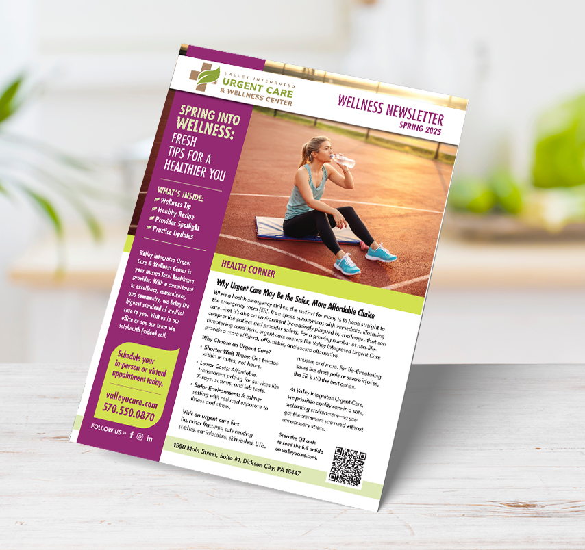 Urgent Care Services in NEPA Newsletter